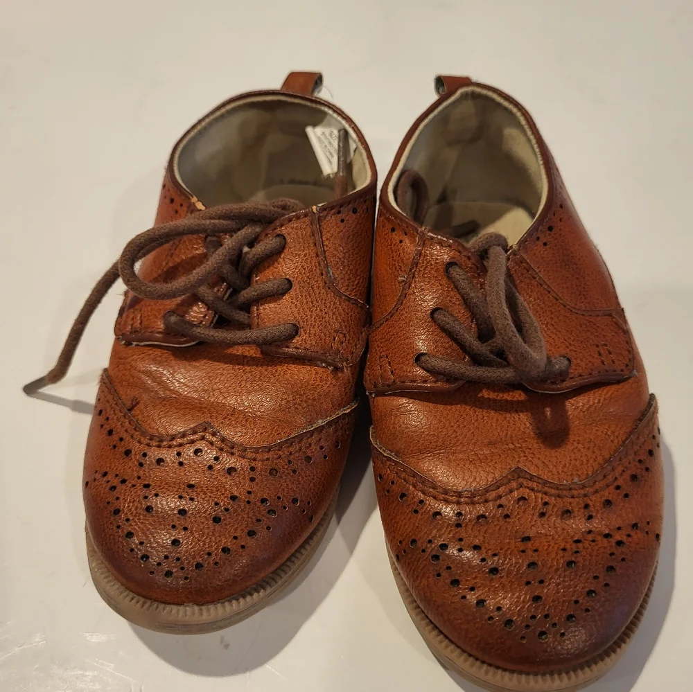 Koala Kids Tan Dress Shoes Size 8
